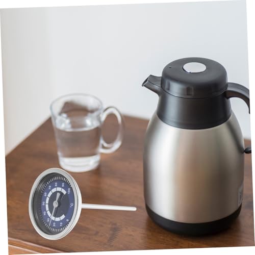 Probe Stainless Steel Kettle Thermometer High Precision Temperature Gauge for Brewing Cooking and Baking Easy to Attach Kettle Accessory and Travel Friendly Design