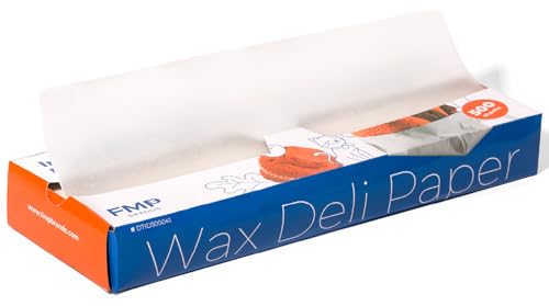 Fit Meal Prep [500 Pack] 15 x 10.75" Wax Paper Sheets for Food, Interfolded Precut Deli Pop Up Grease-Proof Sandwich Paper Wraps, Waterproof for Lunch, Food Basket, Microwave Cover, BBQ - size: 15 x 10.75"