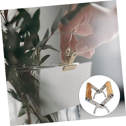 DOITOOL 1pc Spleen Lifting Clip Honeycomb Clip Beekeeping Beehive Frame Holder Bee Hive Bee Frame Lifter Clamp Beehive Frames Hive Frame Gripper Bee for Nest Bee Tool Wooden Silver