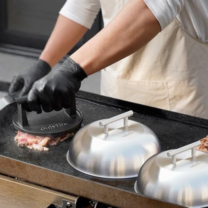 onlyfire Griddle Accessories Kit for Blackstone, Melting Dome, Grill Press