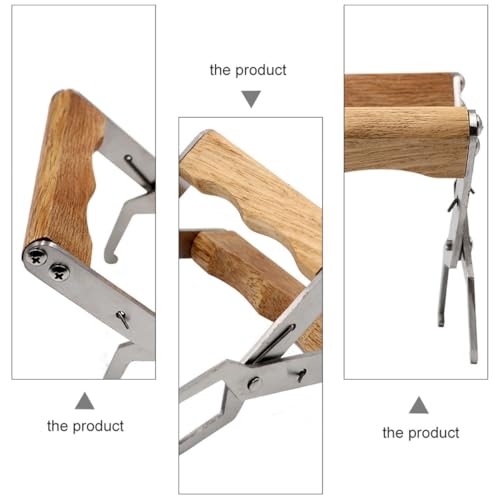 Stainless Steel Frame Grip Beehive Spleen Clip Beekeeping Nesting Tool for Hive Frame Holding and Lifter Outdoor Beekeeping Supplies