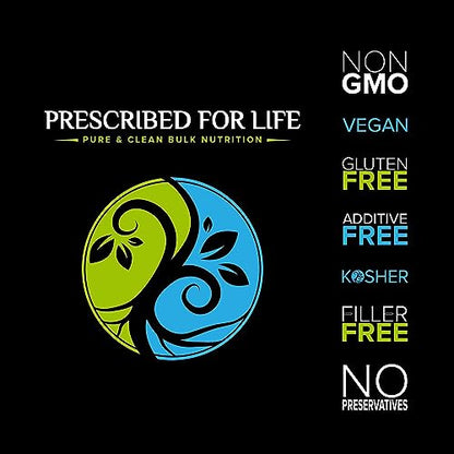 Prescribed For Life Citric Acid Powder, Polvo de Acido Cítrico, Citric Acid for Bath Bombs & Cleaning, USP Grade, Higher Quality Than Food Grade (1kg) - size: 2.2 Pound (Pack of 1)