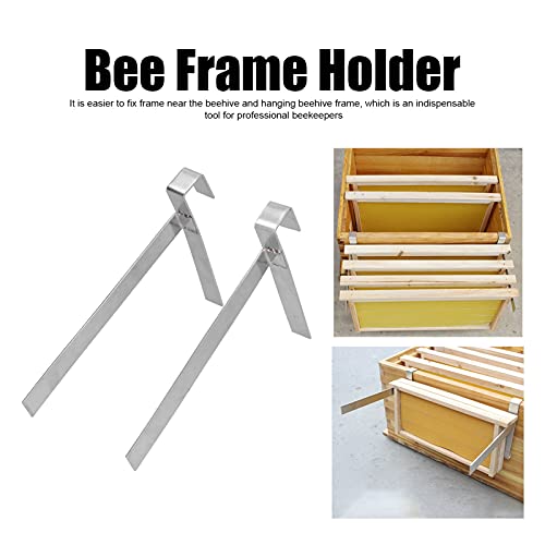 Beehive Frame Holder, Bee Hive Stand Beekeeping Frame Holder Beehive Frame Holder Stainless Steel Beehive Frame Rack Beekeeping Tools