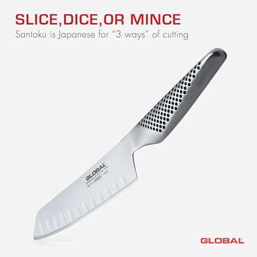 GLOBAL GS-91 5 1/2" inch, Vegetable Hollow Ground - size: 4.5"