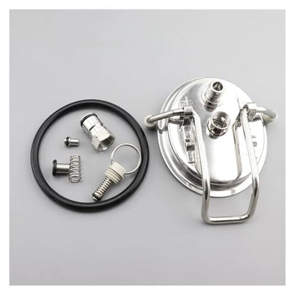 Brewing Equipment Homebrew Beer Corny Keg Carbonation Lid with Ball Lock Gas Post + Hose Tube + 0.5 Micron Diffuser Stone Brewing Equipment