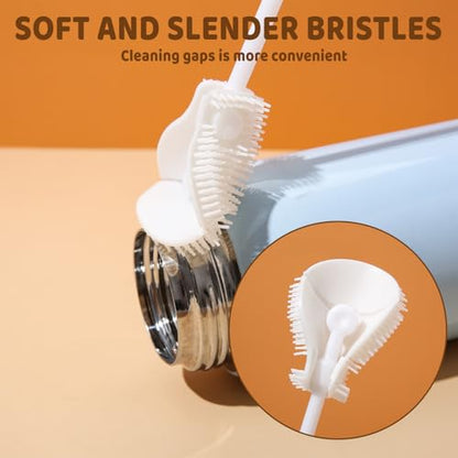 Bottle Brush Cleaner Set,Bottle Scrubber Brush,Water Bottle Brushes for Cleaning,1 Pack Ideal for Home and Kitchen