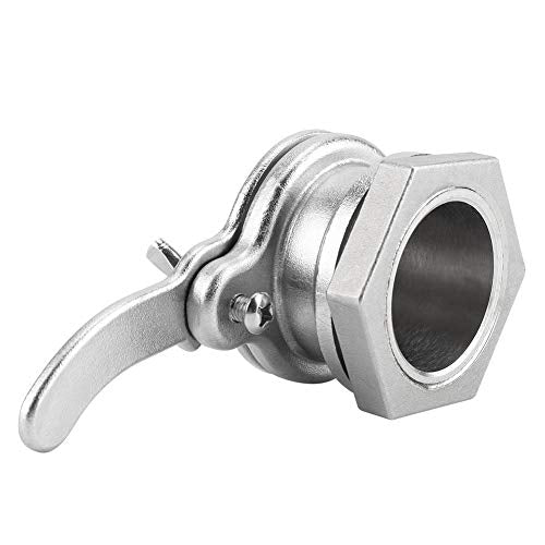 Fdit Bee Honey Bucket Tap Gate Valve Stainless Steel Hive Honey Extractor Tool Beekeeping Bottling Equipment