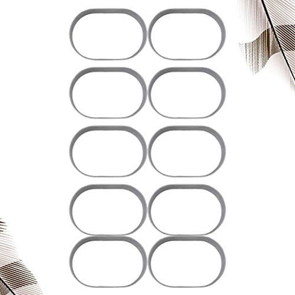 Cabilock 10pcs Stainless Steel Cheese Creative Chocolate and Cake Mould for Baking Easy Demoulding Cleaning for Home and Use Baking Tool