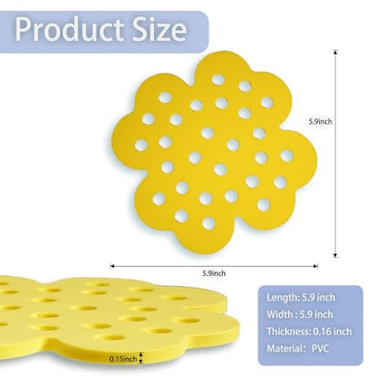 4 Pack Floating Bee Island, Bee Watering Station for Outdoor Garden, Butterfly Water Feeder and Garden Decor