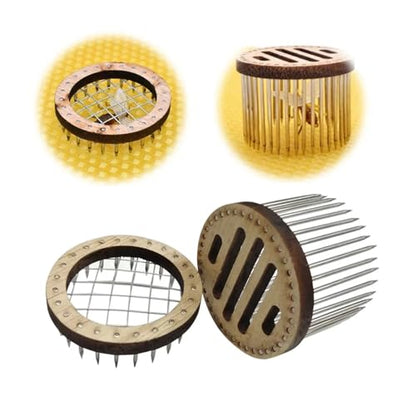 8 pcs Wooden Queen Bee Cage Stainless Steel Needle Type Catcher Isolation Room Beekeeping Equipments Beekeeper Supplies