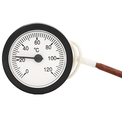 Garosa Bimetal Thermometer, Stainless Steel Pot, Kettle Dial Thermometer for Brewing Grills Reptiles