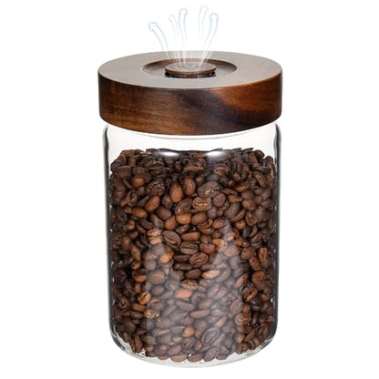 Glass Spice Jars Seasoning Containers Small Glass Jars with Lids Airtight Food Storage Canister for Kitchen Pantry Sugar Tea Coffee Bean Nuts Cookies Herbs Salt (30oz(900ml)*1 pack) - color: 30oz(900ml)*1 pack