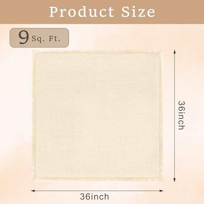 Cheese Cloths, 3Pcs 36x36 Inch Grade 100 Precut Cheese Cloths for Straining, Cotton Unbleached, Reusable Muslin Cheesecloth for Straining, Making Yogurt, Cooking Turkey, Crafts - 9 Sq.Ft - size: 3Pcs-36x36 inch