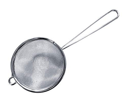 Cuisinox Fine Mesh Strainer, Stainless Steel with Handle, 3" x 8" - size: 3" x 11"