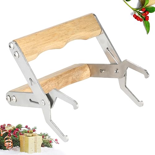 VICASKY Beekeeping Tool Beehive Frame Clip Lifter for Hive Maintenance Sturdy Steel Construction Comfortable to Hold Design for Beekeepers