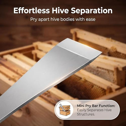 Polished Stainless Steel Hive Tool Beekeeping Supplies Steel Hive Tools for Beekeeping, Hive Tool Beekeeping Essential Supplies