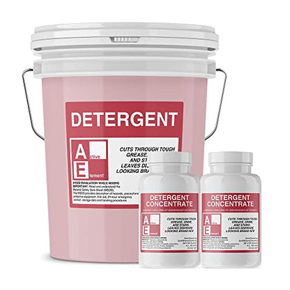 Commercial Dishwasher Detergent - Makes Twelve 5-Gallon Pails - Powerful Commercial Dish Soap - For High Temp Machine and Low Temp Dishwasher Detergent