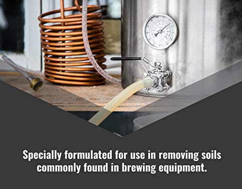 TLC Tank and Line Cleaner, Home Brewery Powder Cleaner, 8 pound, Great for Tank, Line, and Kettle, Non-Caustic, No Burning or Corrosion, Safe on Skin, Safe on Metal