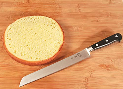 Mercer Culinary M23650 Renaissance, 9-Inch Bread Knife - color: Bread Knife, size: 9"
