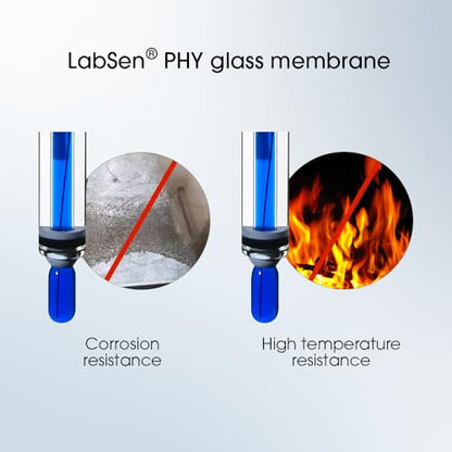 Apera Instruments PH700-HT Benchtop Lab pH Meter for High-Temperature Liquids (up to 130˚C) and/or Caustic Water Solutions - style: High Temperature