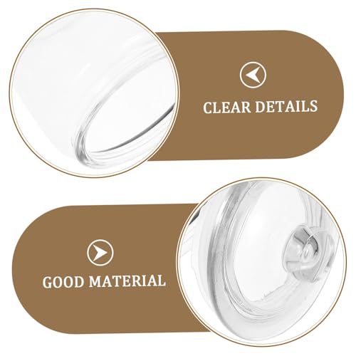 DECHOUS Airtight Glass Pickling Food Jar Capacity Clear Fermenting Canister for Kimchi Sauerkraut and More Sealing Food Storage Container