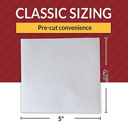 Reli. Hamburger Patty Paper (2000 Pack) (4.75" x 5", Square)| Wax Paper Squares | Food Grade Patty & Parchment Non-Stick Sheets for Burger Press, Deli/Butcher Meat, Resturant-Grade