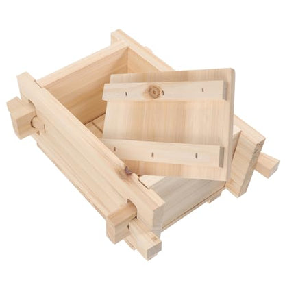Tofu Maker Mold Wooden Tofu Press and Cheese Capacity Design for Easy Pressing and Diy Enthusiasts