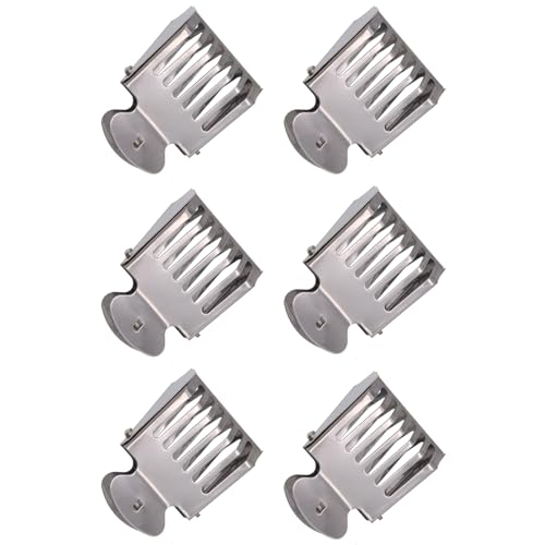 TopHomer 6 Pcs Beekeeping Clip Stainless Steel Hand Queen Bee Catcher Cage Beekeeeping Tool for Beekeeper Easy to Use - style: 6 Pcs