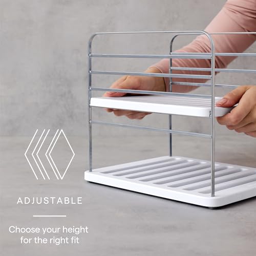 YouCopia UpSpace Cabinet Box Organizer Small, Adjustable Foil Wrap Shelf - size: Small Premium