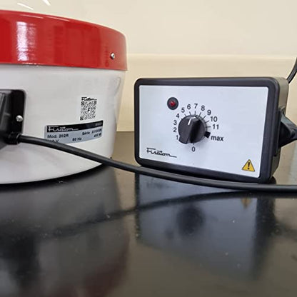 Heating Mantle Fisatom, 2000ml up to 300 °C for Round-Bottom flasks with a Diameter of 168 mm. Electric Temperature Control Magnetic Model - size: 2000ml