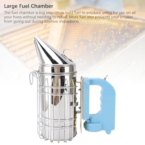 Electric Stainless Steel Beehive Smoker for Beekeeping Smog Production for Beekeeper Apiculture