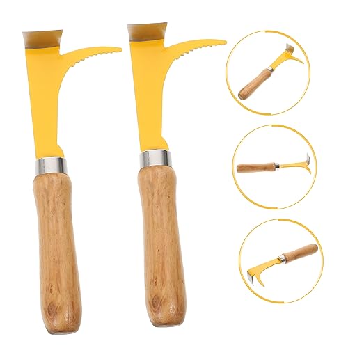 2pcs Handle Beehive Scraper Professional Beekeeping Tool for Hive Bodies and Scraping Frames Convenient and Sturdy Beekeeping Equipment