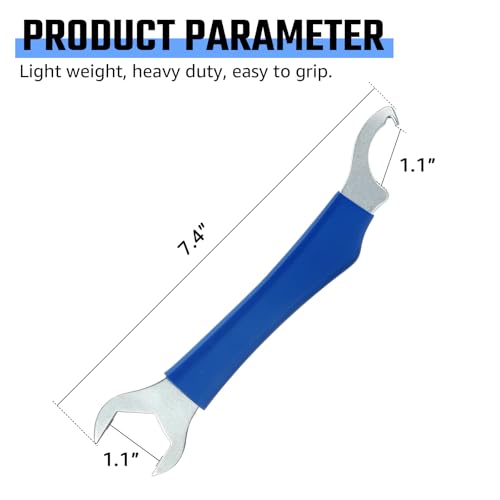 1PCS Beer Tap Faucet Wrench, Kegerator Faucet Beer Tap Wrench Tool, Home brewing wrench for Kegerator Tower Tap and Keg Couplers Hex Nut