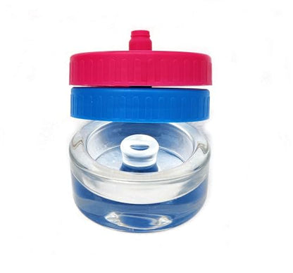 1Pack Fermentation Weight +2Waterless Airlock lids - for Pickles, Fermenting Sauerkraut, Kimchi in Wide Mouth Mason Jars (1)