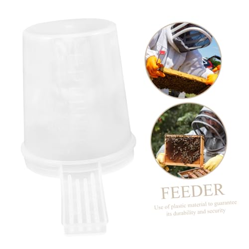 Kisangel 6pcs Bee Water Feeders Beehive Water Dispenser for Beekeeping Supplies Bee Watering Stations