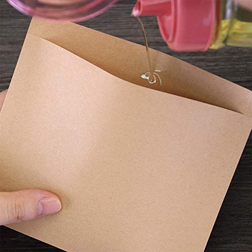 100 Pack Breakfast Paper Bags Deli Bags, 7 x 6.7 in Kraft Dry Wax Paper Sandwich Bags, Waterproof & Grease-proof Paper Bags for Pastries Pizza Slices Chicken Nuggets Fish Panini Garlic Toast (7*6.7IN) - color: 7*6.7IN