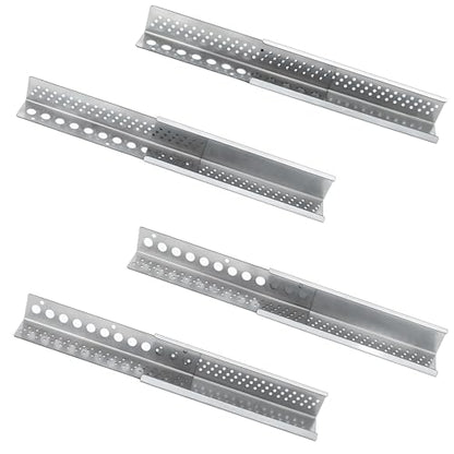Honey Lake Metal Entrance Reducer and Mouse Guard for 8 or 10 Frame Bee Hive, Universal No-Rust Stainless Steel Design for Beekeeping, Year Around Beekeeping Supplies for Beekeeper (4 Pack)