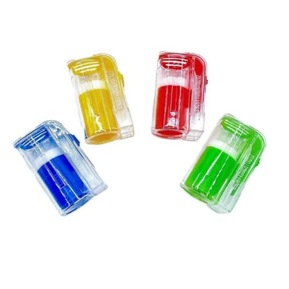 Bee Queen Marking Cage Bottle Box 6pcs Creative Plastic Queen Bee Marking Catcher with Plunger Strong Bee Marker Bottle Handed Beekeeper Tool Garden Bee Tools(Style 2-B) - color: Style 2-B