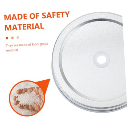 YARNOW Mason Jar Fermenter Lid Kit 87mm Wide Mouth with Airlock and Tinplate Lid for Pickling and Vegetable Fermentation Home Kitchen Accessories Random Color