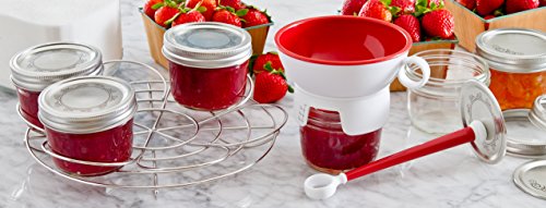 PrepWorks Canning Funnel for Easy, Mess-Free Canning and Pouring into Jars (Pack of 12) - size: funnel (Pack of 12)