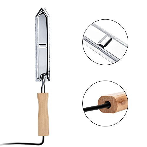 Electric Honey Cutter, Electric Uncapping Knife Honey Scraper Bee Extractor Beekeeping Tools-Heats Up Quickly/140-160℃ Maximum Temperature(US-Plug)