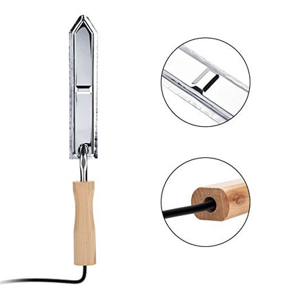 Septpenta Honey Uncapping Knife, Honey Cutter Scraper, Stainless Steel Electric Honey Knife Extractor Equipment Beekeeping Equipment, Electric Uncapping Knife for Beginning Beekeepers(USA)