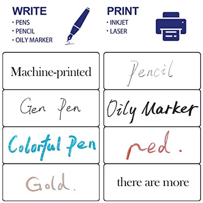 1" x 2-5/8" Address Labels 3000 Labels Sticker Paper for Laser/Ink Jet Printer mailing Labels 8.5"×11" White 30 per Sheet - size: 1" x 2-5/8"(30-up), style: 100 sheets