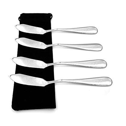 Stainless Steel Butter Knife, Set of 4, Butter Spreader, Breakfast Spreads,Cheese and Condiments - color: 4pcs