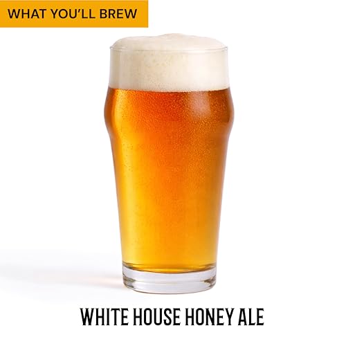Craft A Brew Recipe Kit - White House Honey Ale Refill - 1 Gallon - Ingredients for Home Brewing Beer - color: White House Honey Ale