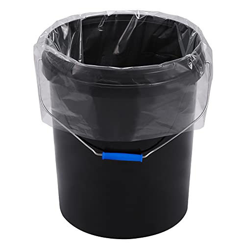Food Storage Bags, 5 Gallon Ice Bucket Liners, Food Grade Platisc Cool Bucket Bag for Marinading and Brining, Durable & BPA Free Bag for Home Kitchen, 1.6 Mil, Pack of 30