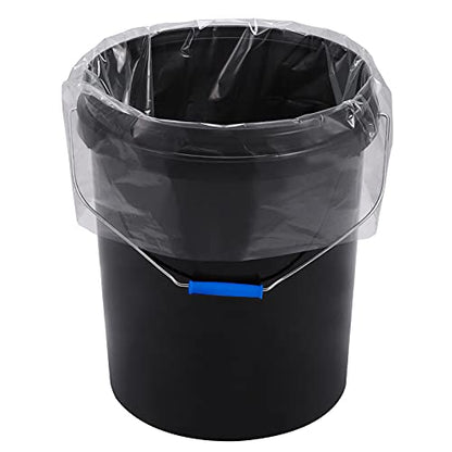 Food Storage Bags, 5 Gallon Ice Bucket Liners, Food Grade Platisc Cool Bucket Bag for Marinading and Brining, Durable & BPA Free Bag for Home Kitchen, 1.6 Mil, Pack of 30