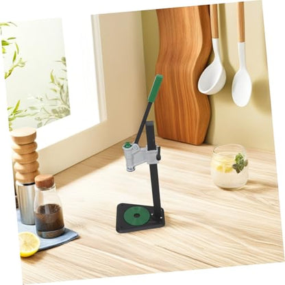 Manual Beer Bottle Capper Tool – Adjustable 7.8"-18.3" Metal Desktop Table Capping Machine for Standard Glass Bottles – Homebrew Crown Capper for Hobby Brewing and Kitchen Use