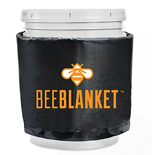 Powerblanket BB05GV Bee Blanket Honey Heater, 5 gal Pail Heater with Cutout for Gate Valve, Charcoal Gray - size: 5-Gallon (Gate Valve), style: 120 V