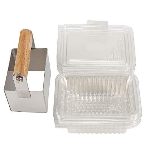 Stainless Steel Honey Cutter Scraper Comb Uncapping Tool with Plastic Case, Beekeeping Accessory